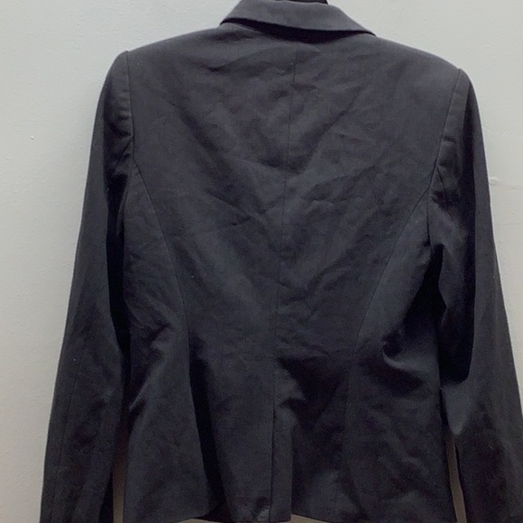 Calvin Klein Size 6 Women's Charcoal Blazer Preloved - Picture 4 of 8